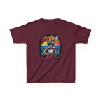 Kids T-Shirt — "Stay Cool" Sunglasses Cat Retro Graphic Tee