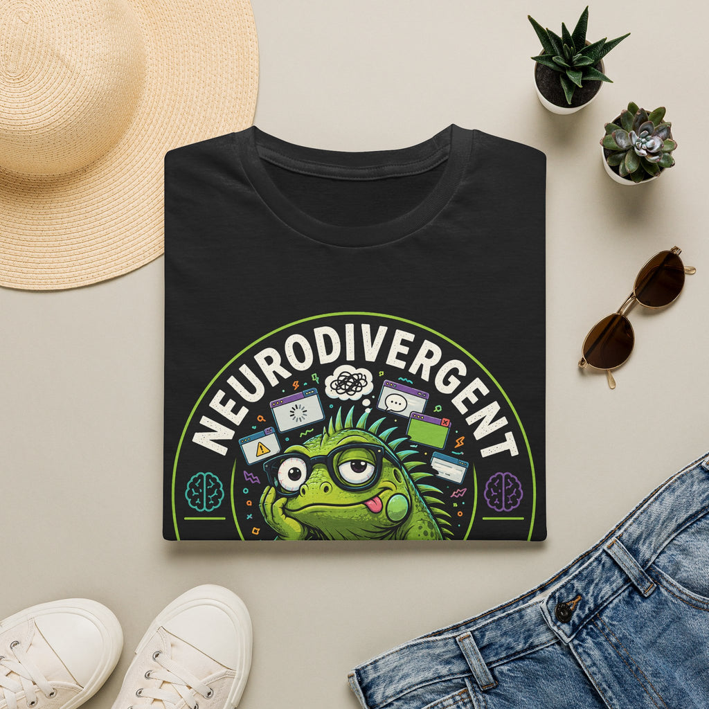 Neurodivergent Iguana T-Shirt