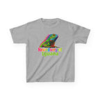 Kids T‑Shirt — Colorful "Neurodivergent Iguana" Graphic Tee