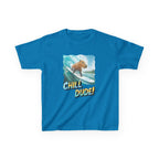 Kids Tee — 'Chill Dude!' Surfing Hamster Graphic