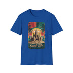 Sand Life T-Shirt — Retro Palm Tree Sandcastle Beach Tee