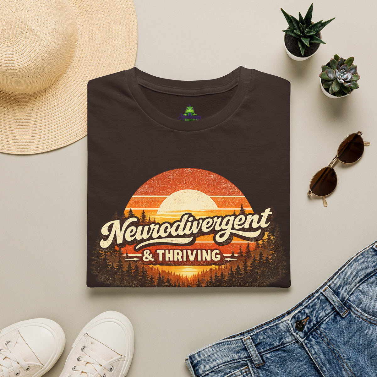 Neurodivergent & Thriving T-Shirt