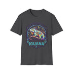 Neurodivergent Iguana T-Shirt — Colorful Pride Design for Neurodiversity Awareness
