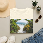Sea Key Beach T-Shirt — Coastal Pathway Graphic Tee