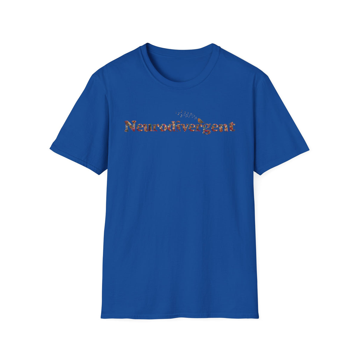 Neurodivergent Statement T-Shirt — Minimalist Pride Tee for Neurodiversity Awareness