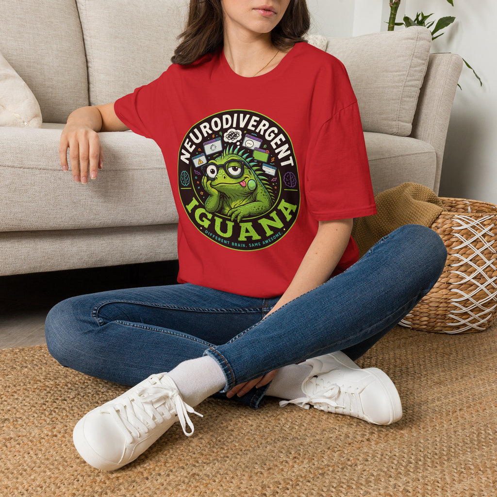 Neurodivergent Iguana T-Shirt