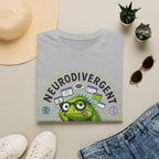 Neurodivergent Iguana T-Shirt — Cute Pride Neurodiversity Tee