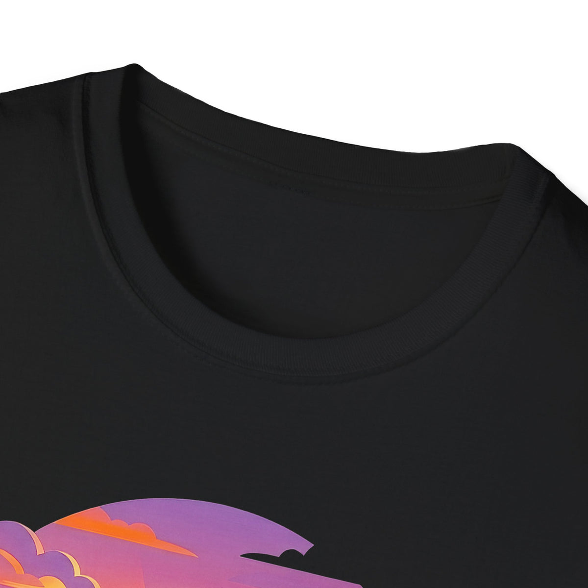 Clarity Please T-Shirt — Retro Sunset Lightbulb "Say What You Actually Mean" Graphic Tee