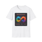 Neurodiversity Infinity T-Shirt — Brighten Our World Rainbow Design