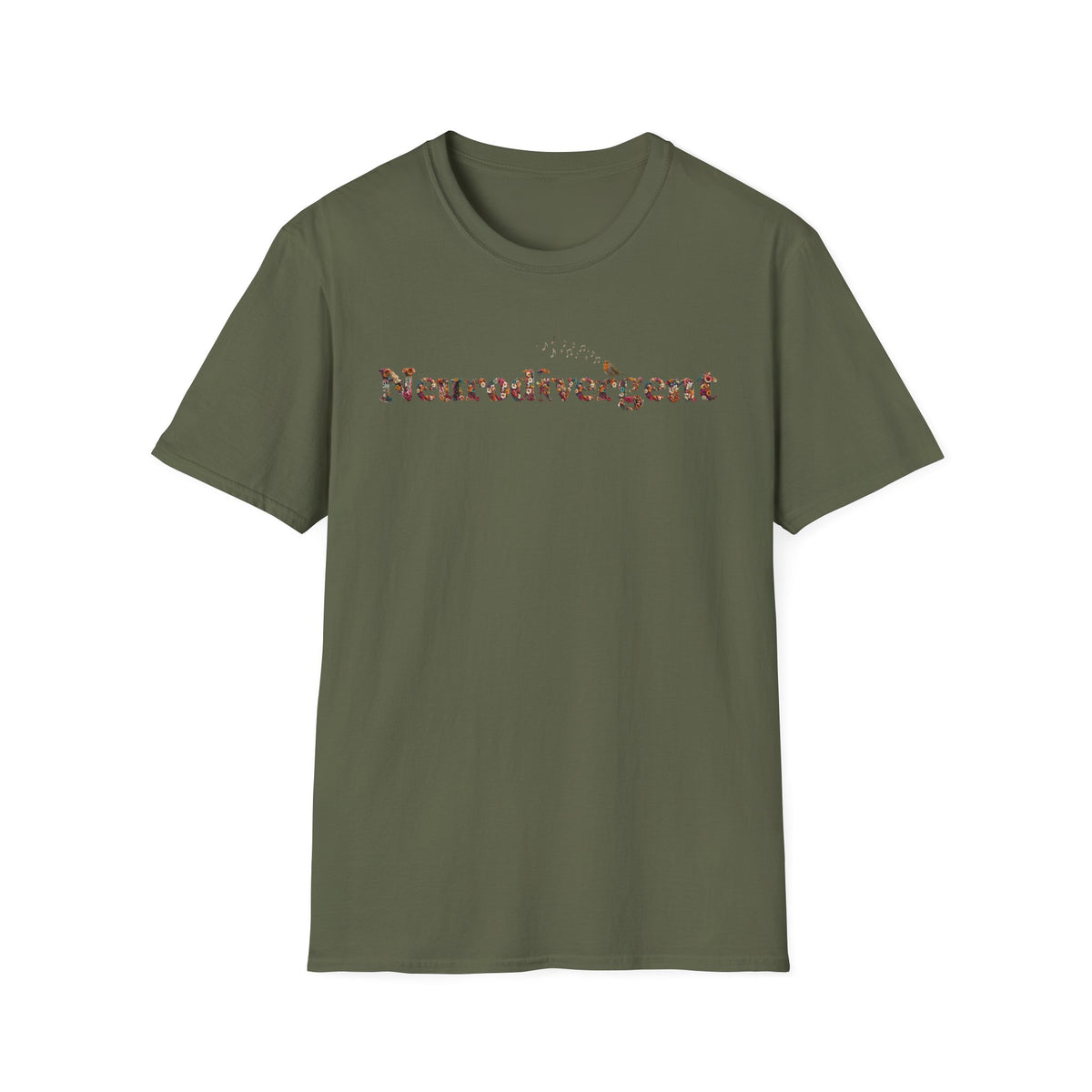 Neurodivergent Statement T-Shirt — Minimalist Pride Tee for Neurodiversity Awareness