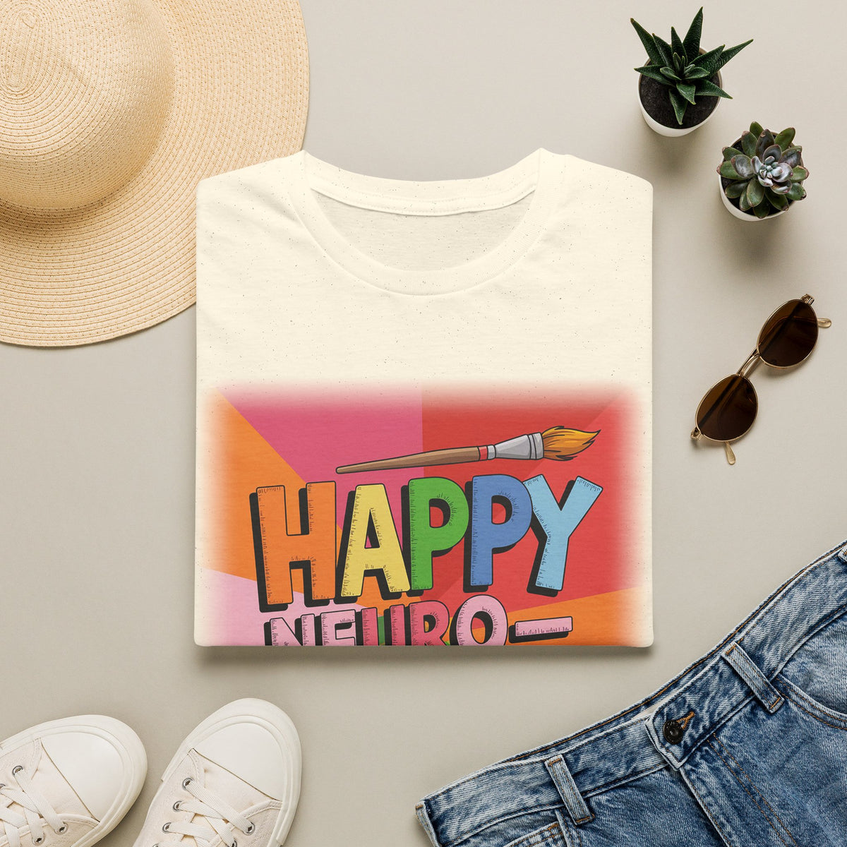 Happy Neurodivergent T-Shirt