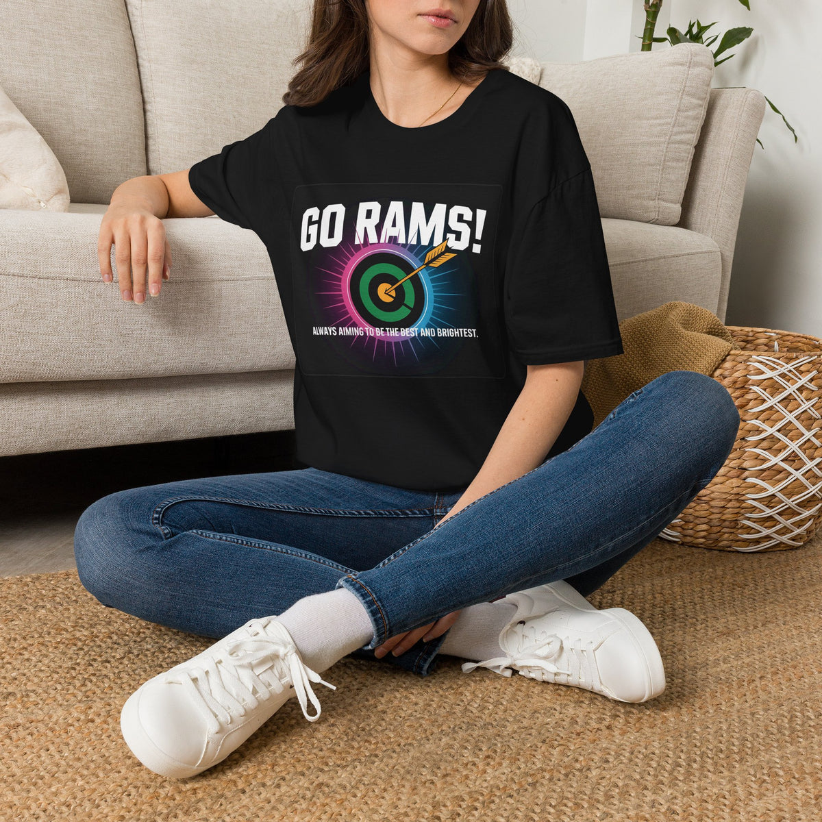 Go Rams! Target Archery T‑Shirt