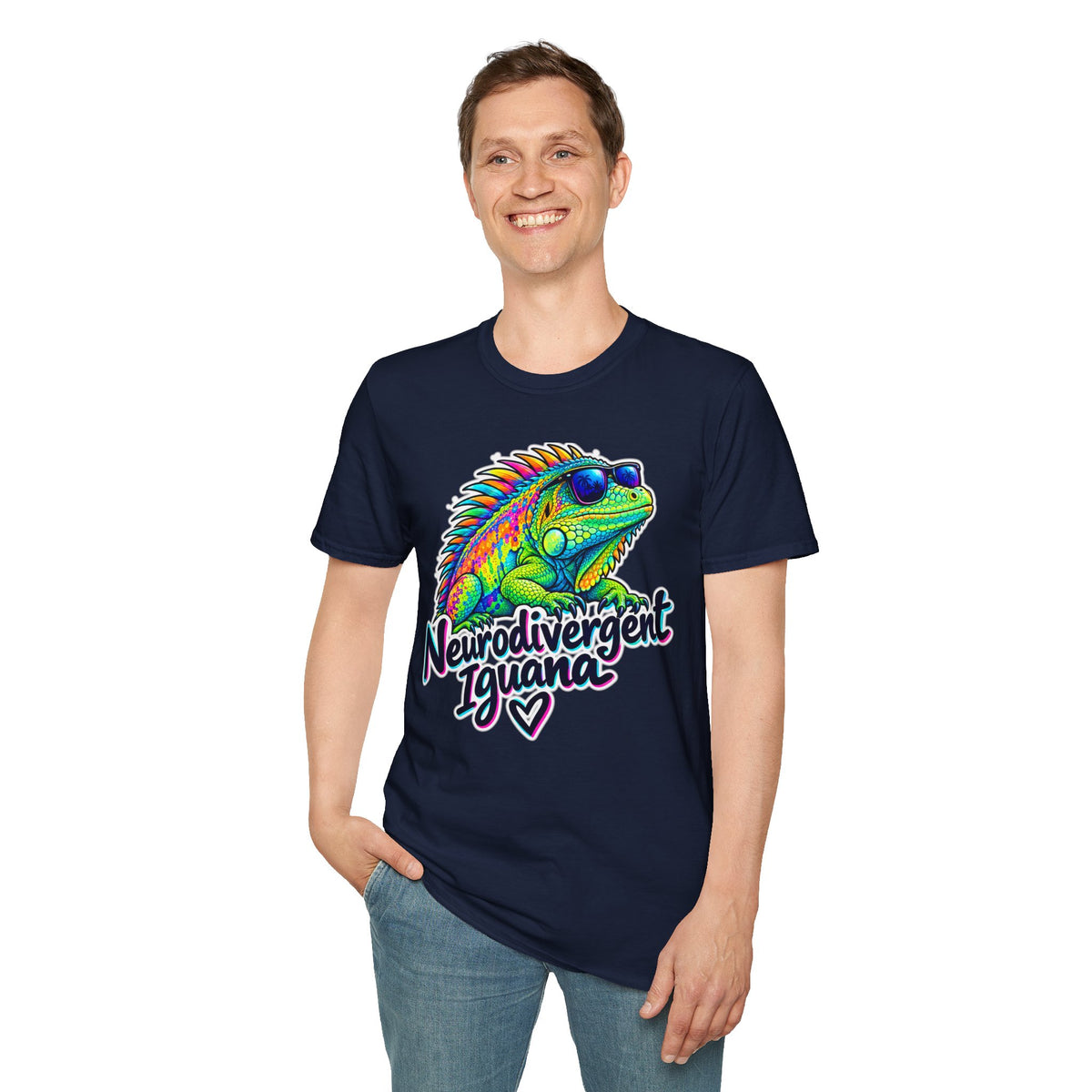 Neurodivergent Iguana T-Shirt