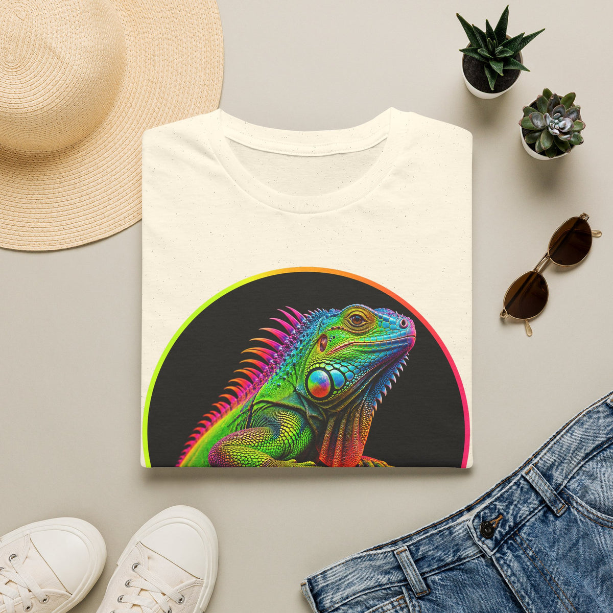 Neurodivergent Iguana T-Shirt