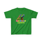Kids T‑Shirt — Colorful "Neurodivergent Iguana" Graphic Tee