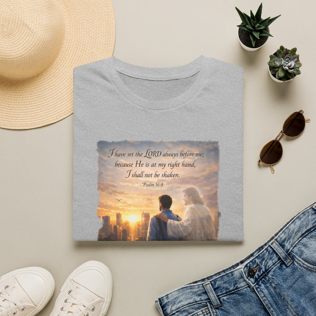 Psalm 46:8 T‑Shirt — 'I Have Set the LORD' Inspirational Faith Tee