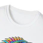 Neurodivergent Iguana T-Shirt – Colorful Pride Lizard Tee for Neurodiversity Awareness