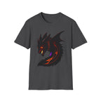 Dragon Head T‑Shirt — Fierce Black Dragon Graphic Tee