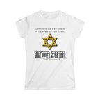 Women's Tee — Blank White Softstyle Crewneck