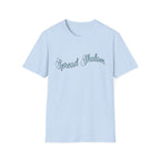 Spread Shalom T-Shirt — Peace & Kindness Script Tee