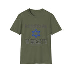 Hebrew 'Baruch Haba B'Shem Adonai' T-Shirt — Star of David Faith Tee