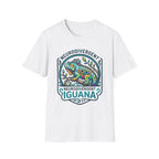 Neurodivergent Iguana T-Shirt — Colorful Pride Design