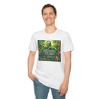 Autism Awareness T-Shirt — 'I Love Music, I Hear Headphones' Floral Design