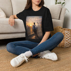Christian Faith T-Shirt — Psalm 16:8 "I Have Set the LORD Always Before Me" Inspirational Tee