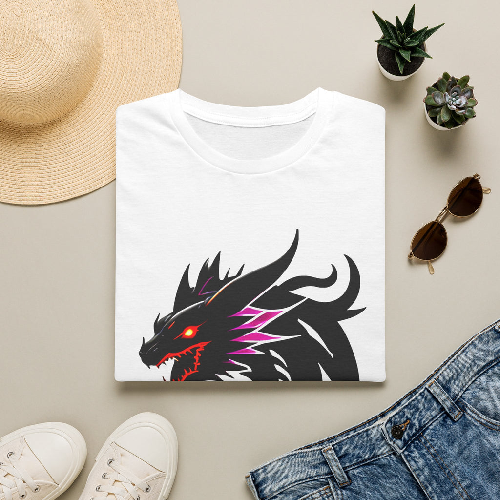Dragon Head T‑Shirt – Fierce Black Dragon Graphic Tee