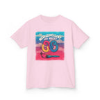 Kids Tee — "Neurodivergent and Happy" Colorful Art Brush Design