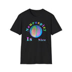 Neurospicy Rainbow Brain T‑Shirt — Colorful Science Apparel