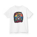 Kids T-Shirt — "Stay Cool" Sunglasses Cat Retro Graphic Tee