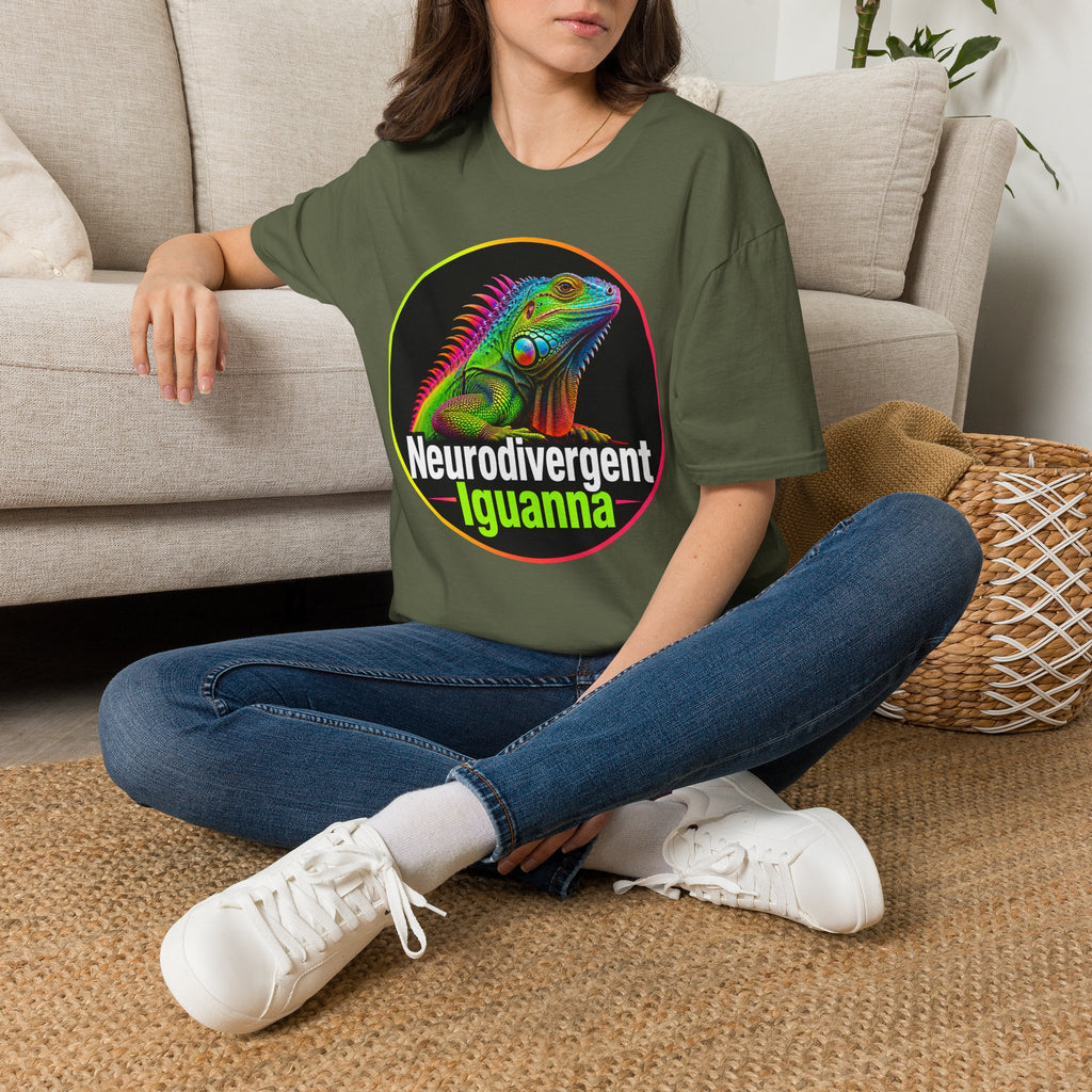 Neurodivergent Iguana T-Shirt