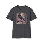 Raven Moon T‑Shirt — Gothic Crow Art Tee
