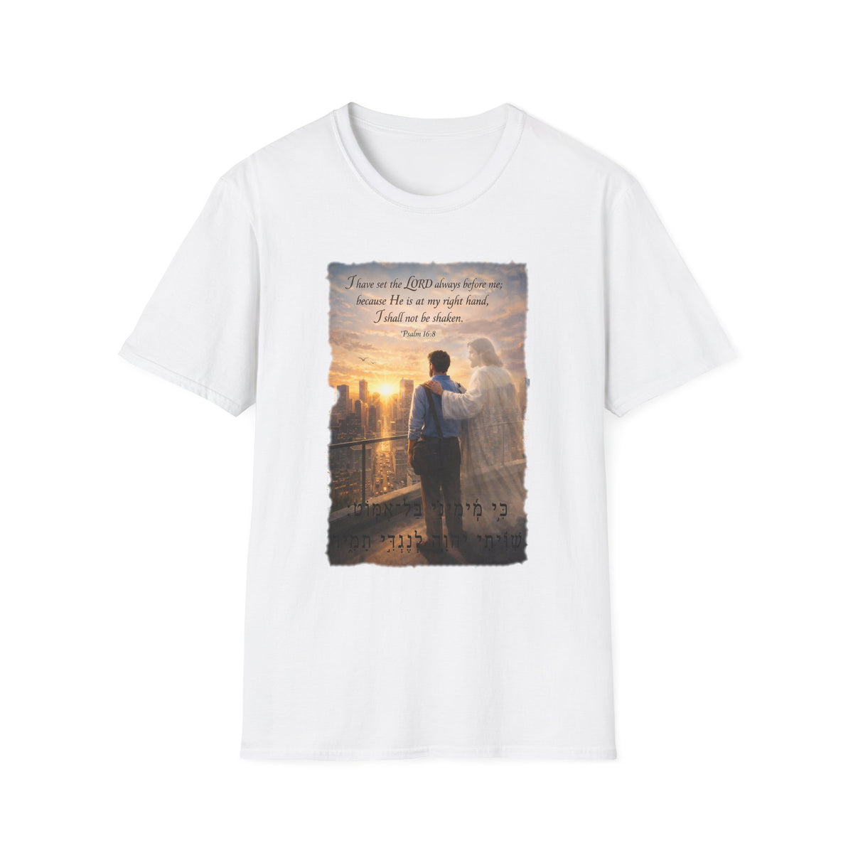 Psalm 46:8 T‑Shirt — 'I Have Set the LORD' Inspirational Faith Tee