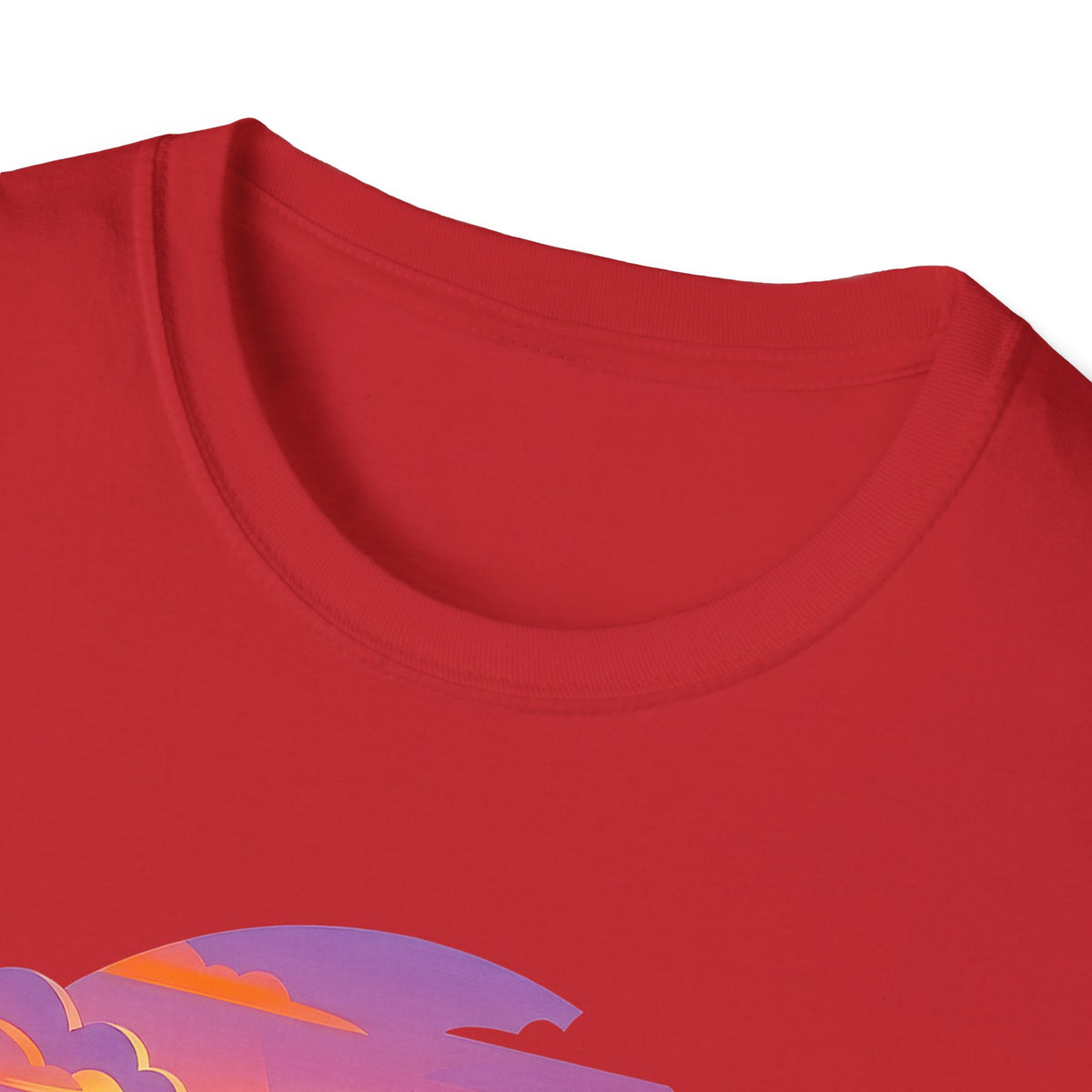 Clarity Please T-Shirt — Retro Sunset Lightbulb "Say What You Actually Mean" Graphic Tee
