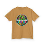 Kids T‑Shirt — "Neurodivergent Iguana" Colorful Pride Tee