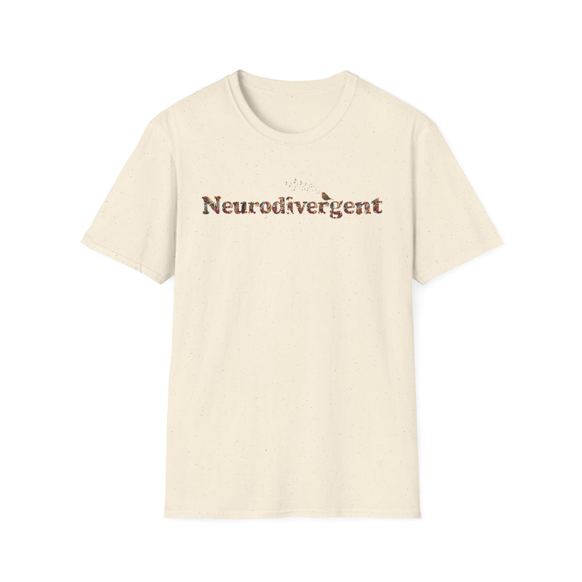 Neurodivergent Statement T-Shirt — Minimalist Pride Tee for Neurodiversity Awareness