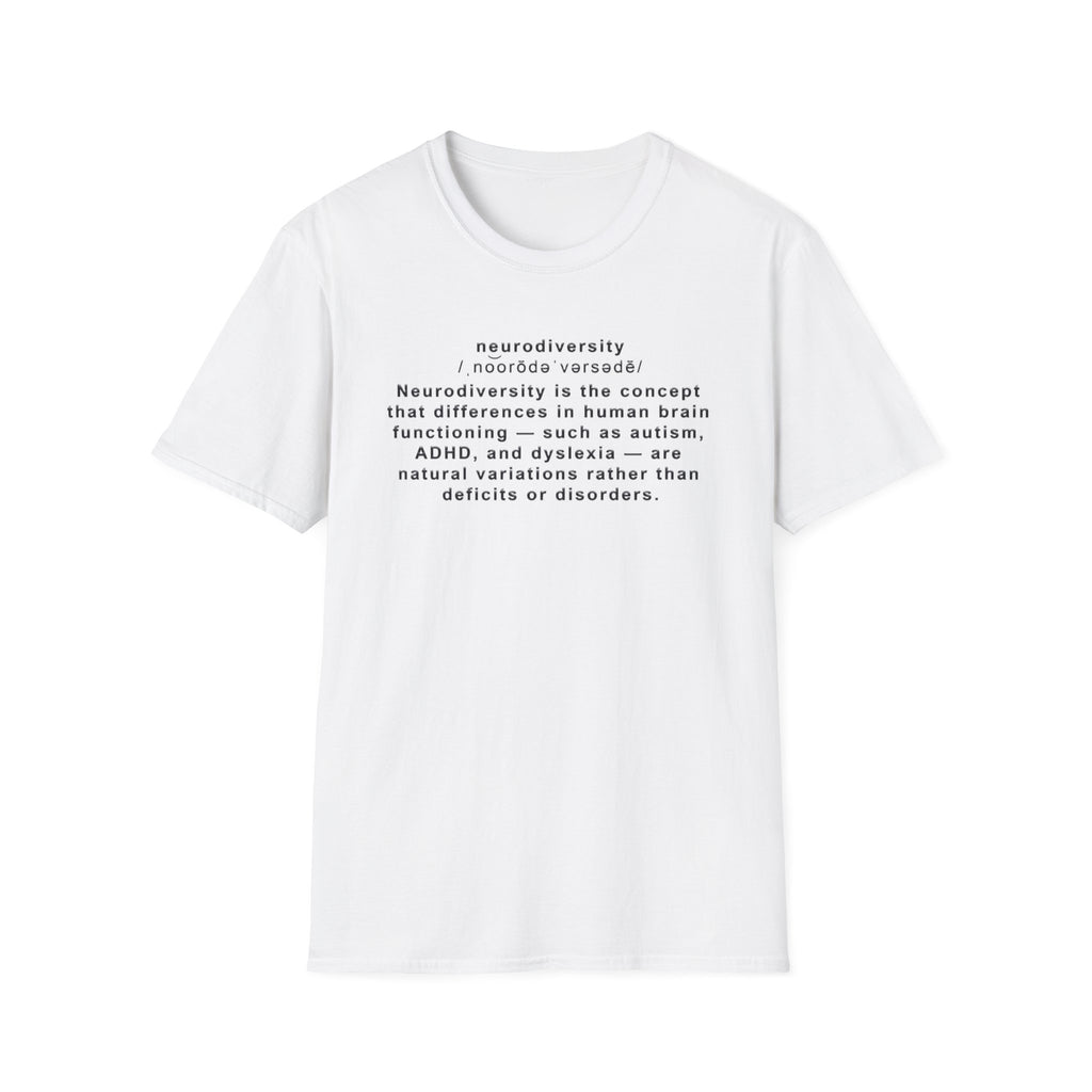 Neurodiversity Definition T-Shirt – Awareness Tee