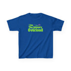 Kids T-Shirt — "I Am The Sensory Overload" Neon Graphic