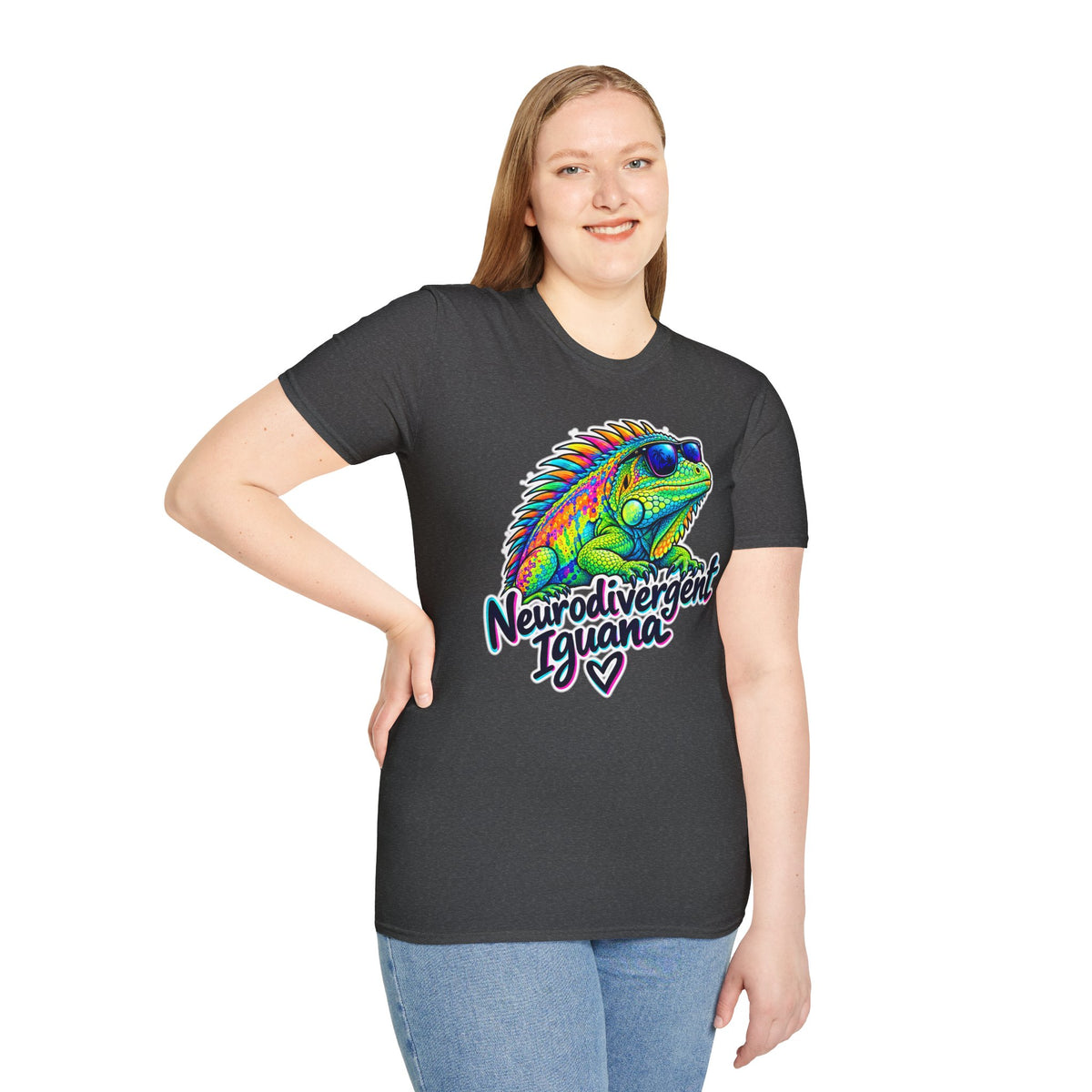 Neurodivergent Iguana T-Shirt