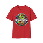 Neurodivergent Iguana T-Shirt — Colorful Pride Graphic Tee