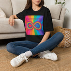 Neurodivergent Infinity Rainbow T-Shirt