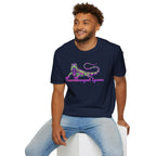 Neurodivergent Iguana T-Shirt — Colorful Pride Lizard Tee