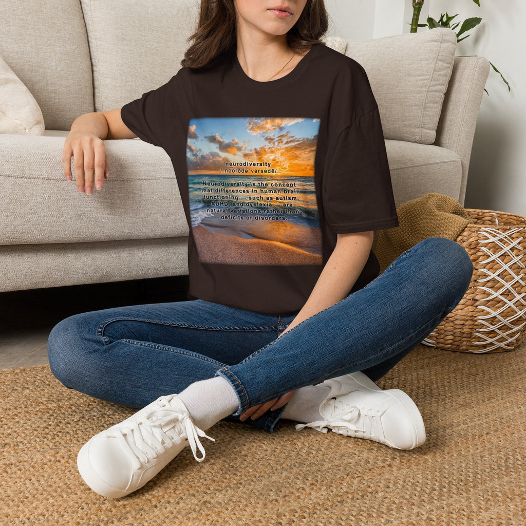 Sunset Beach Inspirational T-Shirt — 'Gratitude' Quote Tee