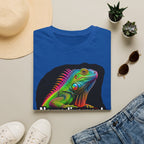 Neurodivergent Iguana T-Shirt — Colorful Rainbow Iguana Tee
