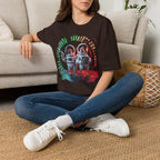 Astronaut Chickens Graphic Tee — Retro Space Vet Tech Chickens T‑Shirt