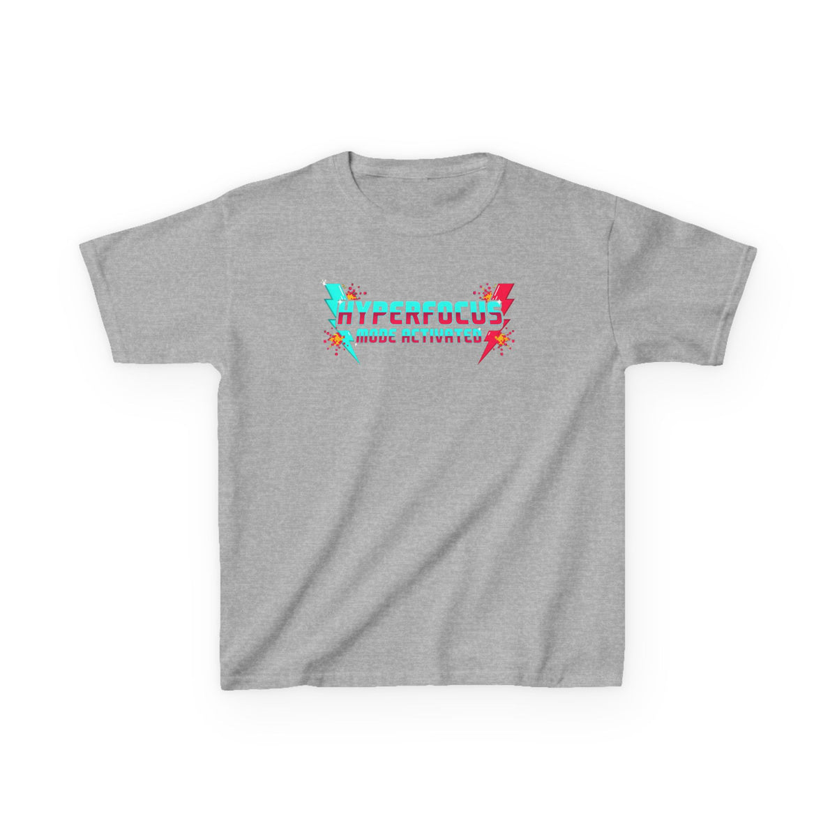 Kids Tee — "Hyperfocus Mode Activated" Retro Gaming Graphic