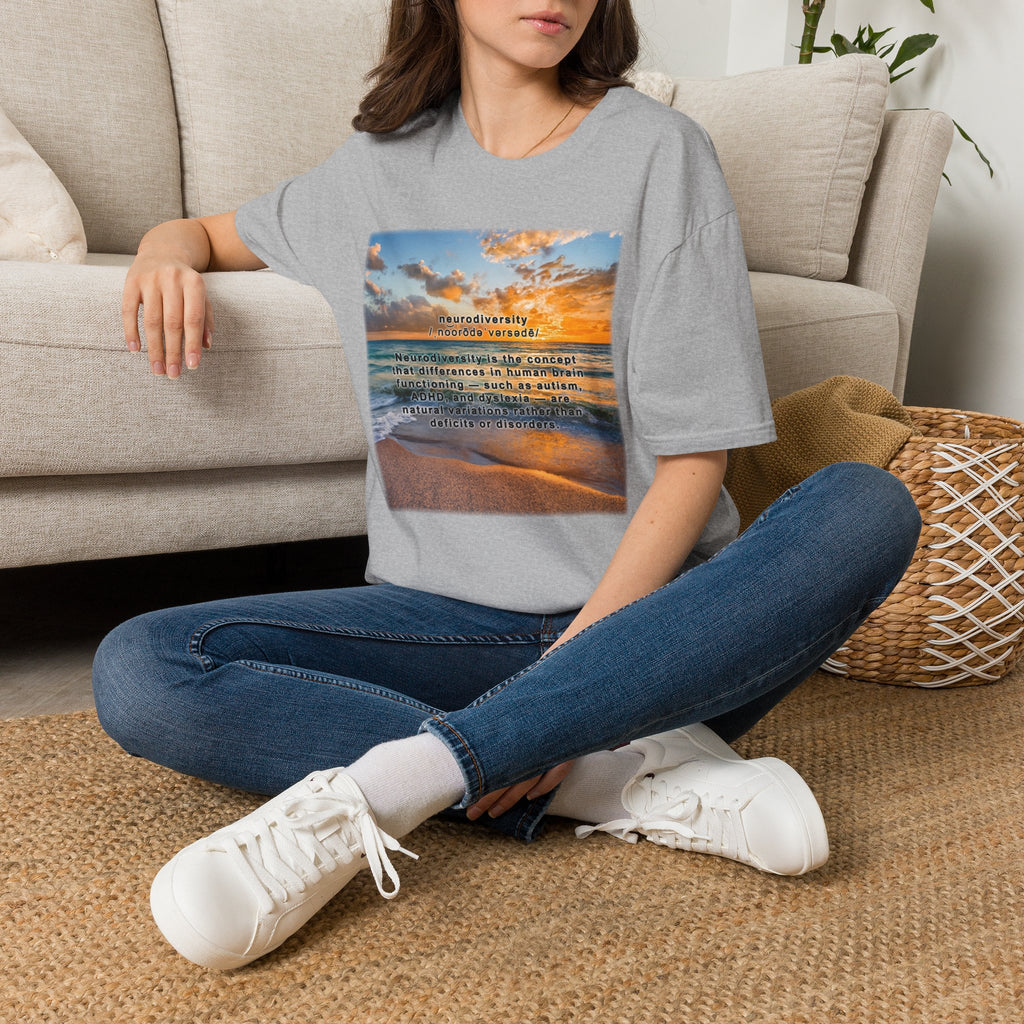 Sunset Beach Inspirational T-Shirt — 'Gratitude' Quote Tee