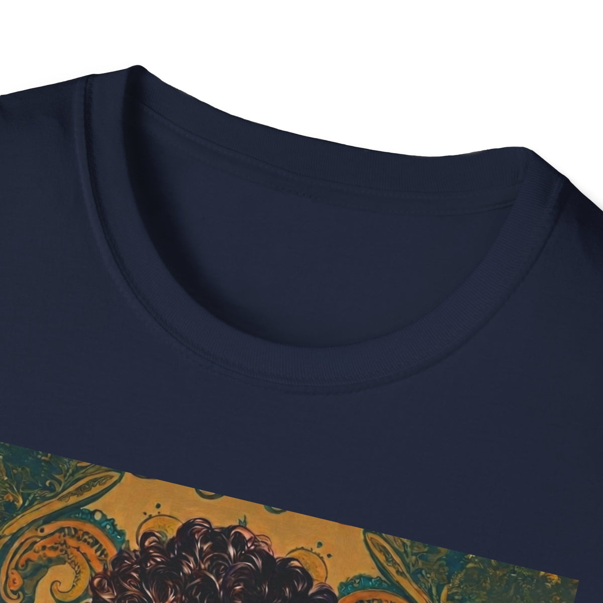 Portrait Art T-Shirt — Vintage Decorative Gentleman Illustration